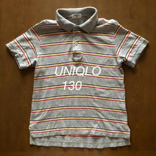ユニクロ(UNIQLO)のユニクロ  キッズ ポロシャツ  130(Tシャツ/カットソー)