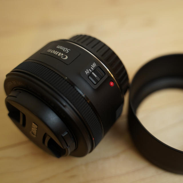 canon 50mm F1.8 STM 美品 - レンズ(単焦点)