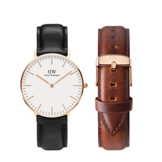 Daniel Wellington - 【36㎜】ダニエル ウェリントン 腕時計DW036+ベルトSET 〈3年保証付〉の通販 by wdw6260｜ダニエルウェリントンならラクマ