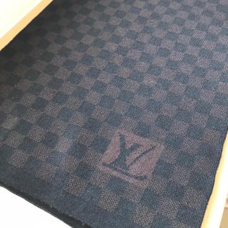 ルイヴィトン(LOUIS VUITTON)の【 ルイ ヴィトン 】 ダミエ マフラー(マフラー)