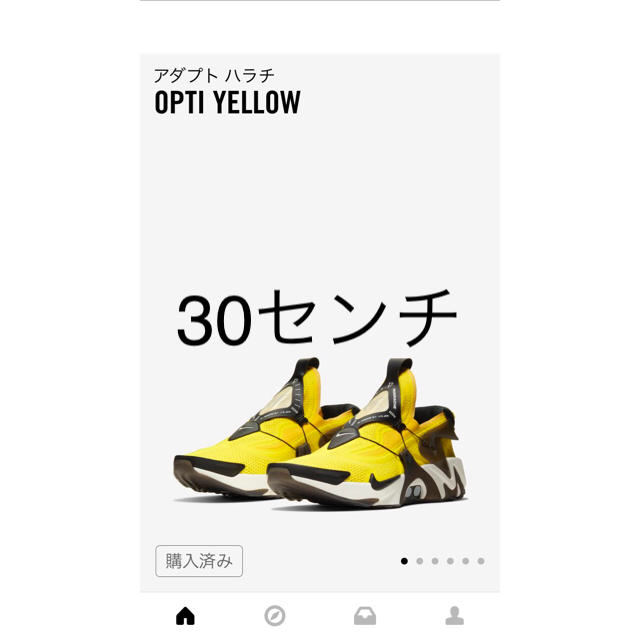 アダプト ハラチ NIKE 30cmスニーカー