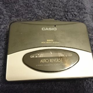 カシオ(CASIO)のかー様専用 CASIO AS-140 AUTO REVERSE 動作品(ポータブルプレーヤー)