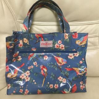 キャスキッドソン(Cath Kidston)のキャスキッドソンのトートバッグ 花と鳥柄(トートバッグ)