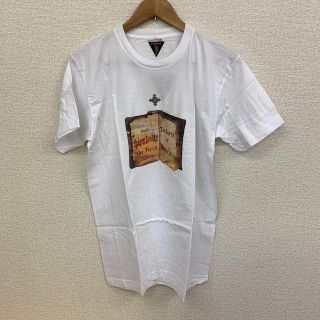 アイリーライフ(IRIE LIFE)の◆新品未使用◆vinyl junkie Tシャツ「本」ホワイト Mサイズ(Tシャツ/カットソー(半袖/袖なし))