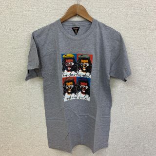 アイリーライフ(IRIE LIFE)の◆新品未使用◆vinyl junkie Tシャツ「人物4人」グレー Mサイズ(Tシャツ/カットソー(半袖/袖なし))