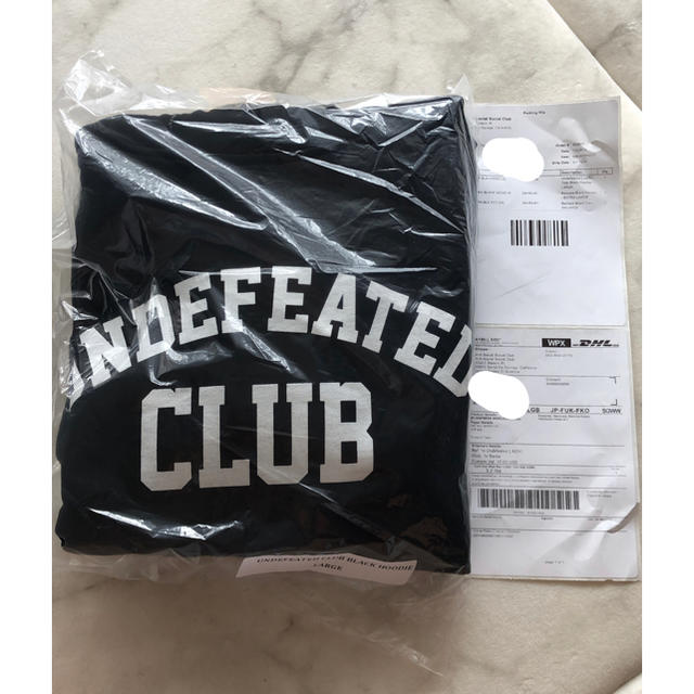 UNDEFEATED(アンディフィーテッド)のUndefeated |ASSC Club Black Hoodie/Lパーカー メンズのトップス(パーカー)の商品写真