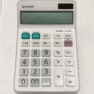 シャープ(SHARP)のシャープ 電卓 EL-N431(オフィス用品一般)