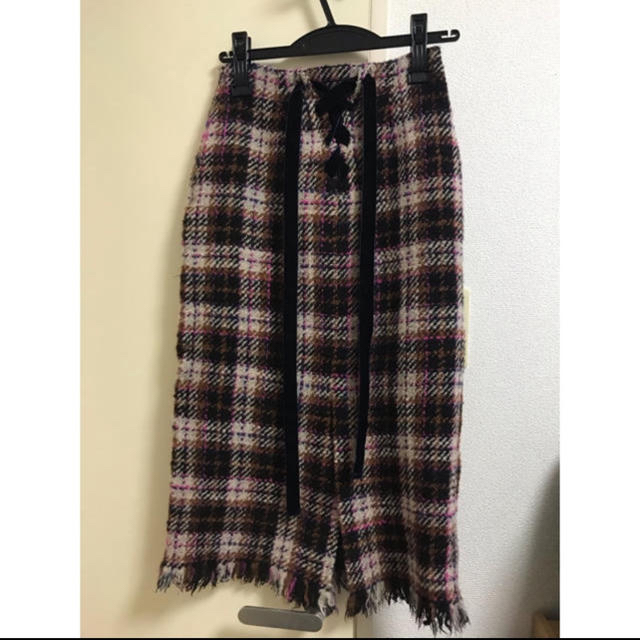 SNIDEL(スナイデル)のSNIDEL ウールロービングスカート レディースのスカート(ひざ丈スカート)の商品写真