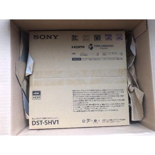 ソニー(SONY)の新品 SONY 地上・BS4K・110度CS4Kチューナー DST-SHV1 (その他)