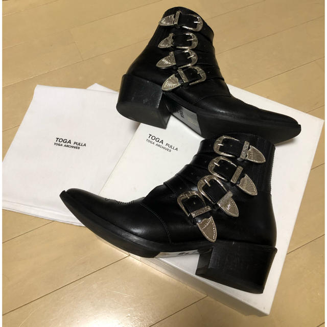 TOGA トーガ ウエスタンショートブーツ 激安正規品 stockshoes.co