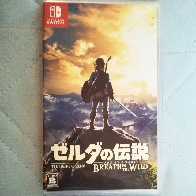 Nintendo Switch(ニンテンドースイッチ)のゼルダの伝説　ブレス オブ ザ ワイルド Nintendo Switch版 エンタメ/ホビーのゲームソフト/ゲーム機本体(家庭用ゲームソフト)の商品写真