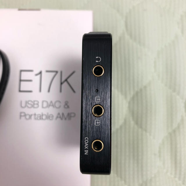 fiio E17K ポタアン dac スマホ/家電/カメラのオーディオ機器(アンプ)の商品写真