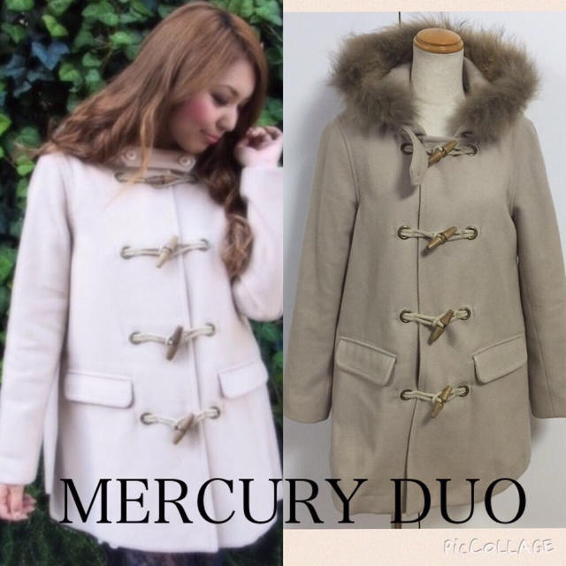 MERCURYDUO(マーキュリーデュオ)のMERCURY DUO ダッフルコート レディースのジャケット/アウター(ダッフルコート)の商品写真