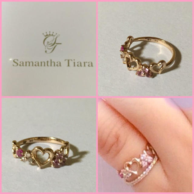 Samantha Tiara(サマンサティアラ)のサマンサティアラ♡K18ピンキーリング レディースのアクセサリー(リング(指輪))の商品写真