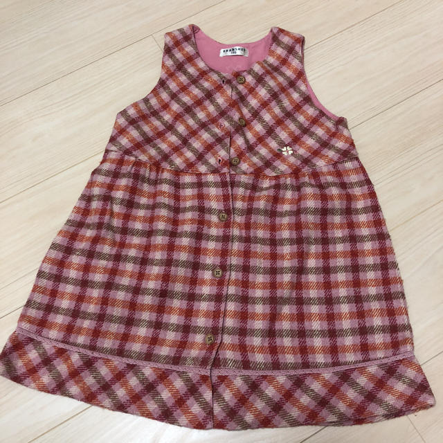 Branshes(ブランシェス)のブランシェス ワンピース 110cm キッズ/ベビー/マタニティのキッズ服女の子用(90cm~)(ワンピース)の商品写真