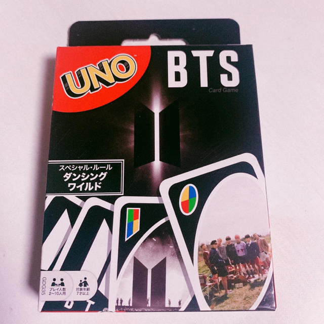 防弾少年団(BTS)(ボウダンショウネンダン)のBTS UNO ウノ 公式 エンタメ/ホビーのテーブルゲーム/ホビー(トランプ/UNO)の商品写真