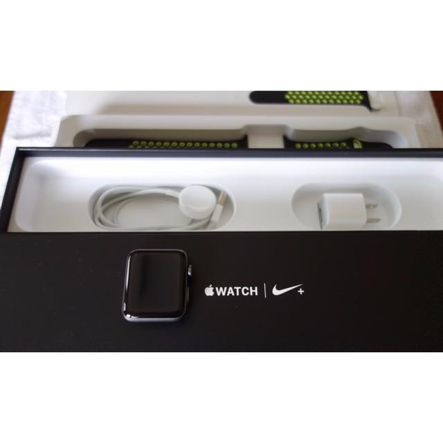 Apple Watch - Apple Watch Nike＋ Series 2 42mm スペースグレー