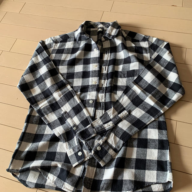 GU(ジーユー)のネルシャツ メンズのトップス(Tシャツ/カットソー(七分/長袖))の商品写真