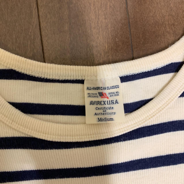 AVIREX(アヴィレックス)のavirex ボーダー Tシャツ メンズのトップス(Tシャツ/カットソー(半袖/袖なし))の商品写真