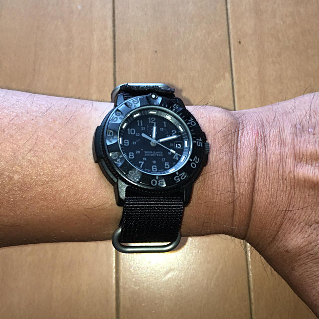 【美品】 Luminox  Ref.3001  Blackout