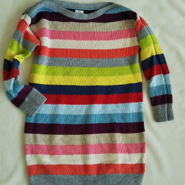 babyGAP(ベビーギャップ)のbabyGAP ニットチュニック サイズ100 キッズ/ベビー/マタニティのキッズ服女の子用(90cm~)(ニット)の商品写真