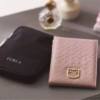 フルラ(Furla)のFURLA フルラ ラグジュアリーなミラー(モノグラム柄)&ミラーケース(ミラー)