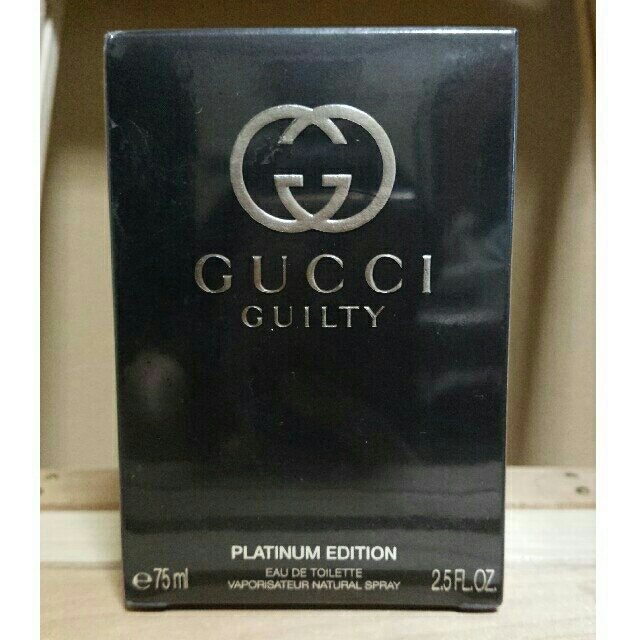 Gucci(グッチ)のGUCCI GUILTY PLATINUM EDITION 75ml コスメ/美容の香水(香水(女性用))の商品写真