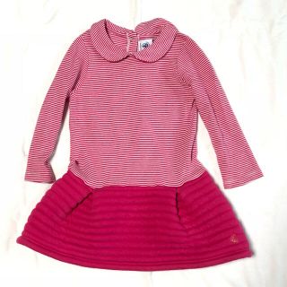 プチバトー(PETIT BATEAU)のPETIT BATEAU ファミリアワンピース セット(ワンピース)