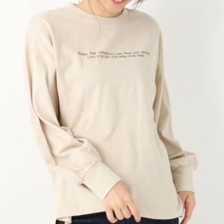 グローバルワーク(GLOBAL WORK)のグローバルワークロゴビックロンT(Tシャツ(長袖/七分))