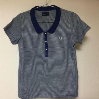 フレッドペリー(FRED PERRY)のフレッドペリー FRED PERRY レディースポロシャツ ボーダーポロシャツ(ポロシャツ)