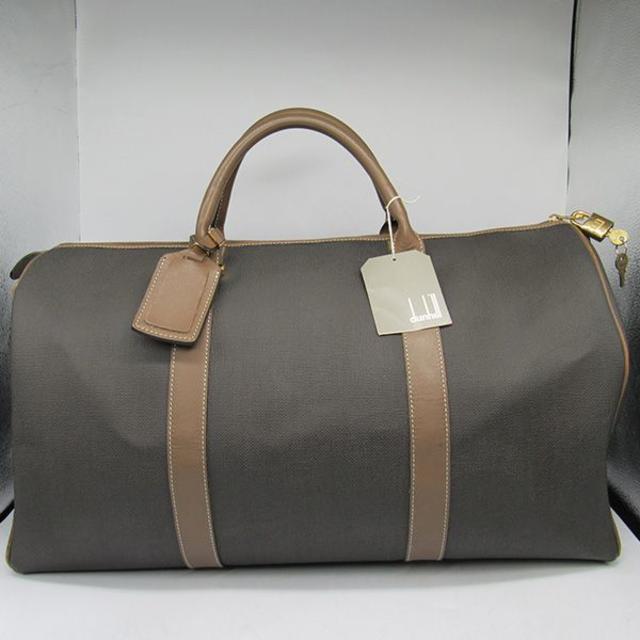 Dunhill - ☆正規品☆ ダンヒル ボストンバッグ ヘリンボーン ☆鑑定済