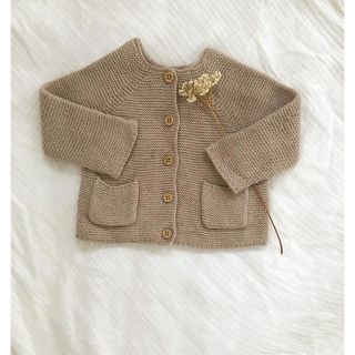 キャラメルベビー&チャイルド(Caramel baby&child )のzara mini ニットカーディガン ザラミニ zara baby (カーディガン/ボレロ)