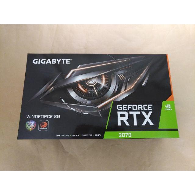 本格派ま！ GIGABYTE GV-N2070WF3-8GC RTX 2070ビデオカード PCパーツ