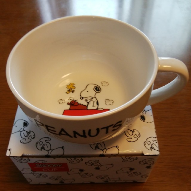 SNOOPY(スヌーピー)の🐶SNOOPYスープカッブ インテリア/住まい/日用品のキッチン/食器(食器)の商品写真