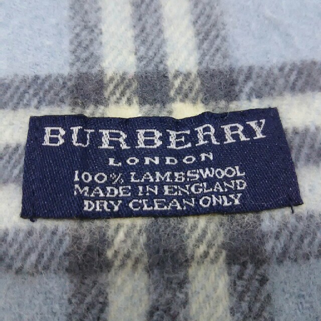 BURBERRY(バーバリー)の0900051訳あり BURBERRYバーバリー チェック ラムウール マフラー レディースのファッション小物(マフラー/ショール)の商品写真