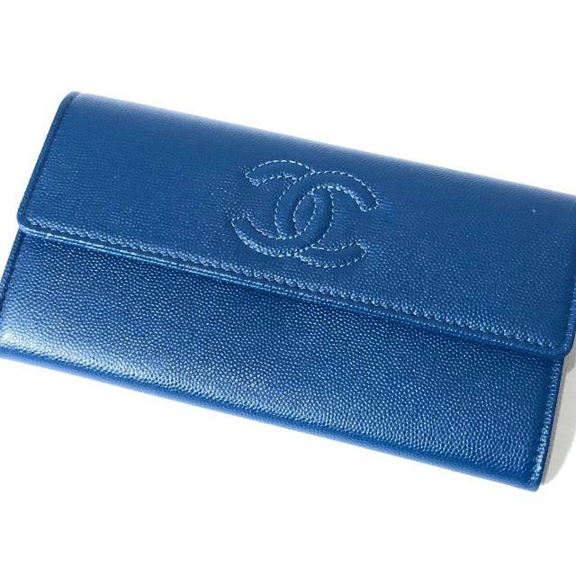 しており CHANEL ブルー キャビアの通販 by Brand LOVE's shop