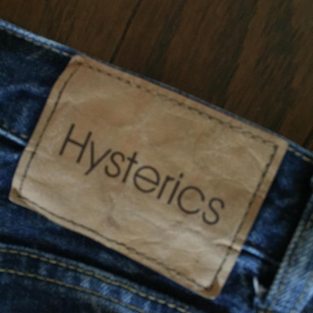 HYSTERICS(ヒステリックス)のヒステリックス♡レア♪スタッズ付き パッチワーク デニムパンツ レディースのパンツ(デニム/ジーンズ)の商品写真