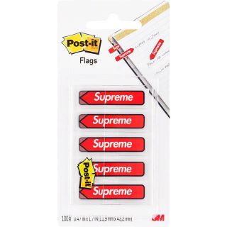 シュプリーム(Supreme)の超レア 非売品 6つセット 19FW Supreme Post-it Flags(ノート/メモ帳/ふせん)