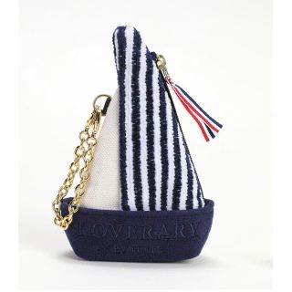【美品】フェイラー ヨット\u0026カモメ柄 ポーチ