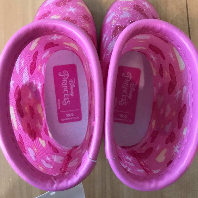 新しいブランド 長靴 いちご ピンク 15cm
