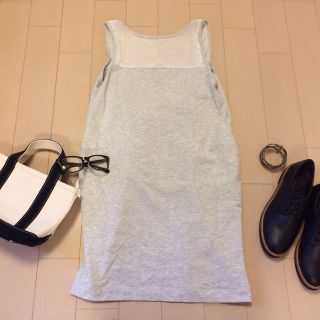 ザラ(ZARA)のZARA スウェットワンピース(ミニワンピース)