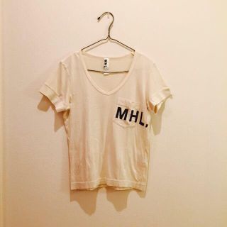 マーガレットハウエル(MARGARET HOWELL)のMHL.ロゴTシャツ (Tシャツ(半袖/袖なし))