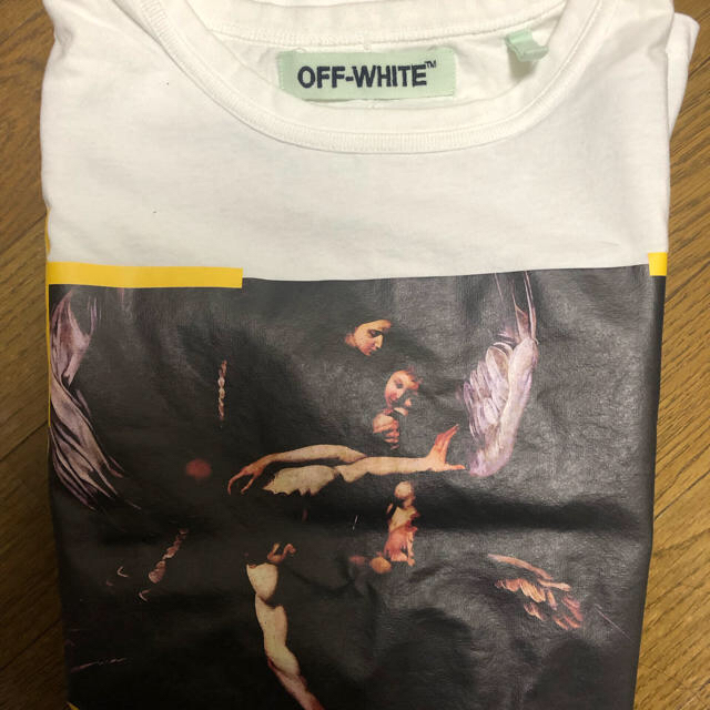 OFF-WHITE(オフホワイト)のoff white カラヴァッジォTシャツ サイズM メンズのトップス(Tシャツ/カットソー(半袖/袖なし))の商品写真