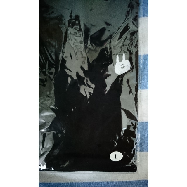 欅坂46(けやき坂46)(ケヤキザカフォーティーシックス)の長濱ねる うさぎ刺繍 Tシャツ 黒 エンタメ/ホビーのタレントグッズ(アイドルグッズ)の商品写真