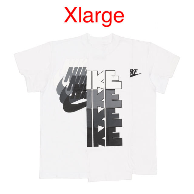 sacai(サカイ)のSacai nike CD6310-100 Xlarge Tシャツ Tshirt レディースのトップス(Tシャツ(半袖/袖なし))の商品写真