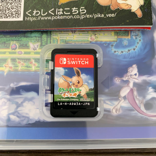 ポケットモンスター Let's Go！ イーブイ エンタメ/ホビーのゲームソフト/ゲーム機本体(家庭用ゲームソフト)の商品写真