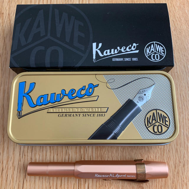 KAWECO カヴェコ アルスポーツ 万年筆 ローズゴールド