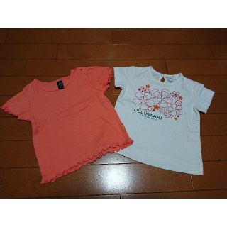 ベビーギャップ(babyGAP)のカットソー 2枚セット90(Tシャツ/カットソー)