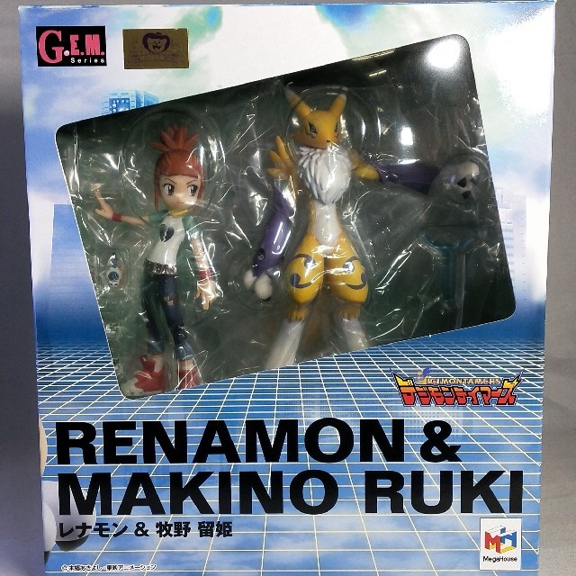 MegaHouse - レナモン 牧野留姫 フィギュア デジモン G.E.Mの MegaHouse - レナモン 牧野留姫 フィギュア デジモン G.E.Mの