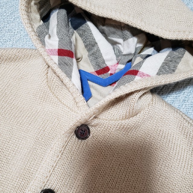 BURBERRY(バーバリー)のBURBERRYポンチョ キッズ/ベビー/マタニティのベビー服(~85cm)(ニット/セーター)の商品写真